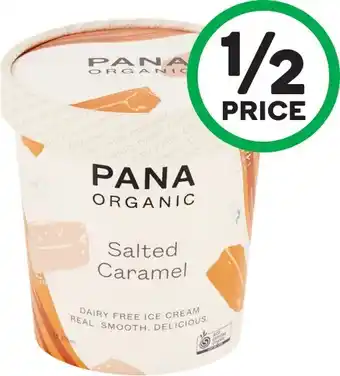 Woolworths Pana Organic Dairy Free Tubs 475ml offer