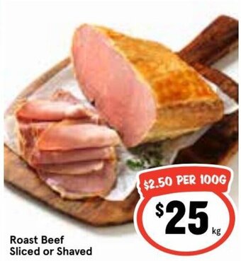 Ritchies Roast Beef Sliced or Shaved offer