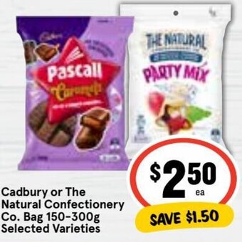 Ritchies Cadbury or The Natural Confectionery Co. Bag 150-300 g offer