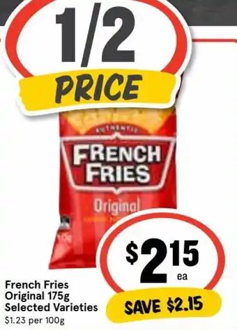 Ritchies French Fries Original 175g offer