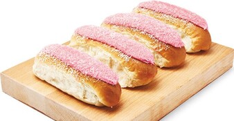 Woolworths Iced Finger Bun Pk 4* offer