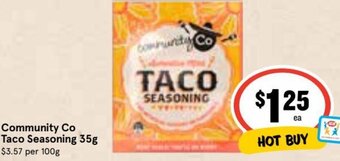Ritchies Community Co Taco Seasoning 35g offer