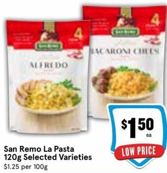 Ritchies San Remo La Pasta 120g offer