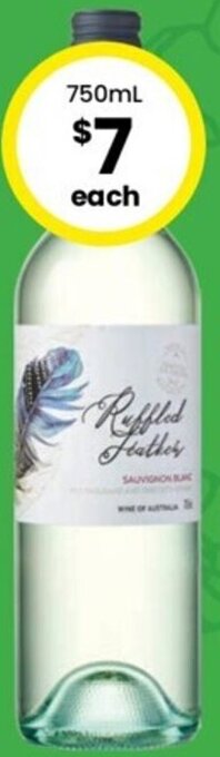 The Bottle O Ruffled Feather Range 750ml offer