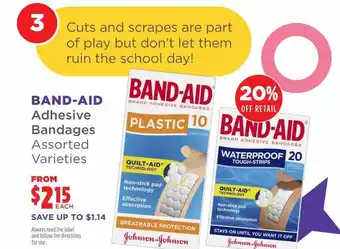 Band-aid adhesive bandages
