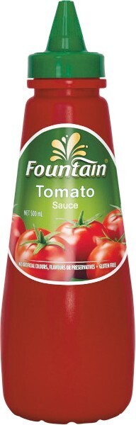 Woolworths Fountain Tomato or Barbecue Sauce 500ml offer