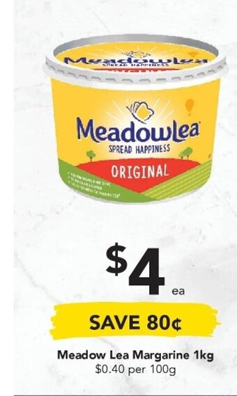 Drakes Meadow Lea Margarine 1kg offer