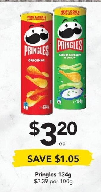 Drakes Pringles 134g offer