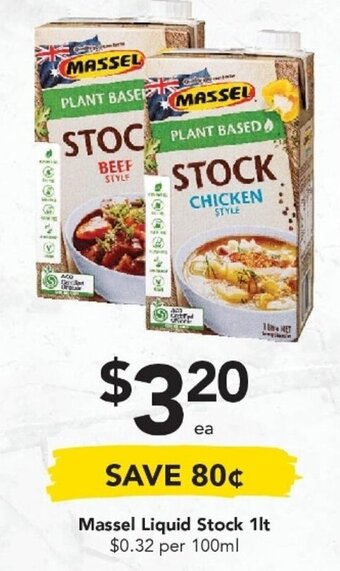 Drakes Massel Liquid Stock 1lt offer