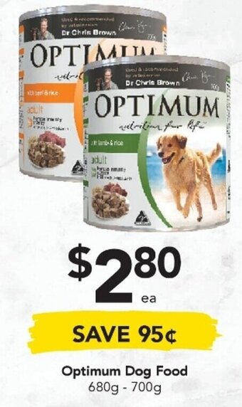 Drakes Optimum Dog Food 680g - 700g offer