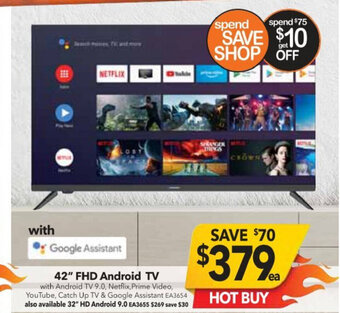 42" FHD Android TV