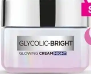 Priceline L' Oreal Paris Glycolic Bright Glowing Cream Night offer