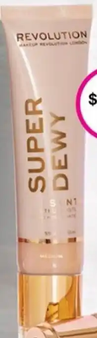 Priceline Revolution Super Dewy Skin Tint Medium offer