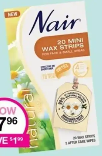 Priceline Nair 20 Mini Wax Strips offer