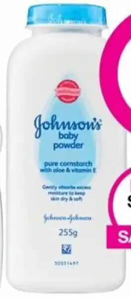 Johnson's Baby Powder Pure Cornstarch With Aloe & Vitamin E