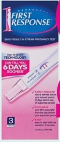 Priceline First Response Pregnancy Test offer