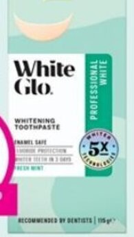 Priceline White Glo Whitening Toothpaste offer