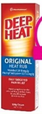 Priceline Deep Heat Original Heat Rub offer