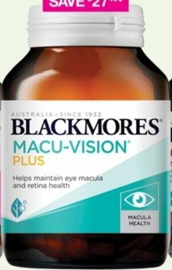 Priceline Blackmores Macu-Vision Plus offer