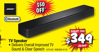 JB Hi-Fi Bose TV Speaker offer