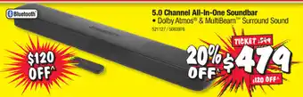 JB Hi-Fi JBL 5.0 Channel All-In-One Soundbar offer