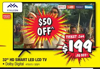 JB Hi-Fi 32" HD Smart LED LCD TV offer