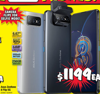 JB Hi-Fi Asus Zenfone 8 Flip 5G offer