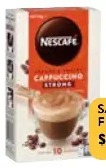 Foodworks Nescafé Sachet 8/10 Pack Selected Varieties offer