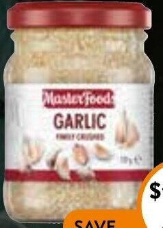 MasterFoods Fresh Crushed Garlic-170g