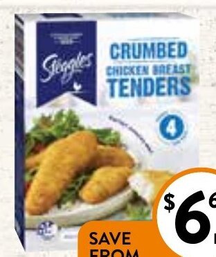 Foodworks Steggles Chicken Tenders 400g offer