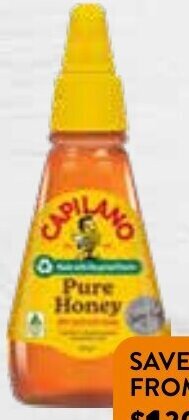 Foodworks Capilano Pure Honey Squeezy 375g offer