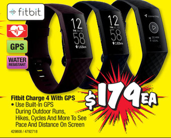 Fitbit Charge 4 With GPS