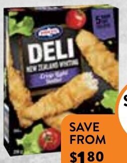 Foodworks Birds Eye Deli Fish Fillets 225/250g offer