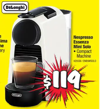 JB Hi-Fi Nespresso Essenza Mini Solo offer
