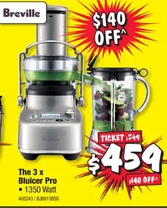 JB Hi-Fi Breville The 3 x Bluicer Pro offer