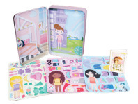 Dress Up Dolls Travel Playset