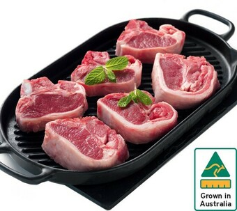 IGA Australian Lamb Midloin Chops offer