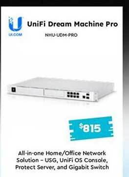 Leader Computers Unifi dream machine pro offer