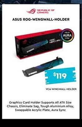 Leader Computers Asus rog-wingwall-holder offer