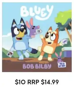 Target Bluey Bob Bilby Book offer