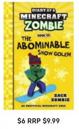 Target The Abominable Snow Golem Zack Zombie offer