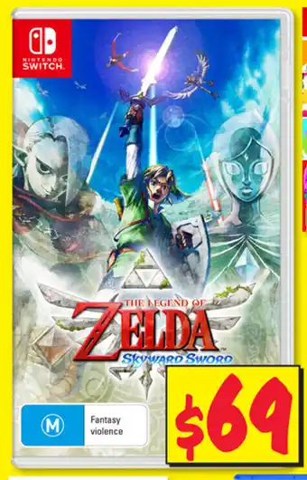 JB Hi-Fi Nintendo Switch - The Legend of Zelda Skyward Sword offer