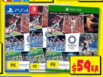 JB Hi-Fi PS4/Nintendo Switch/XboxOne - Tokyo 2020 offer