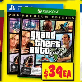JB Hi-Fi PS4/Xbox - Grand Theft Auto V offer