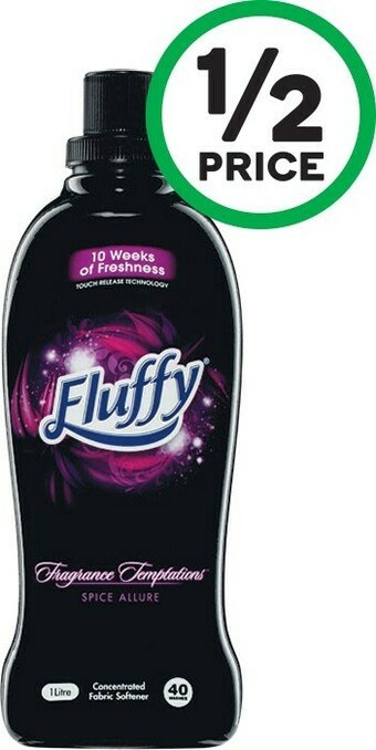Woolworths Fluffy Fabric Softener 900ml - 1 Litre offer