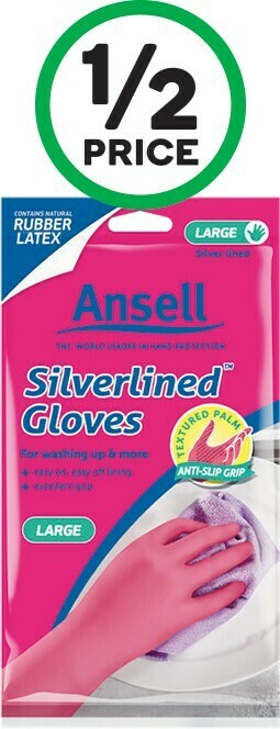 Woolworths Ansell Silverlined Gloves Pk 1 offer