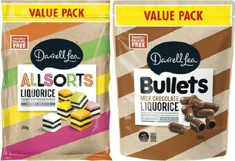 Woolworths Darrell Lea Large Bags 380-450g offer