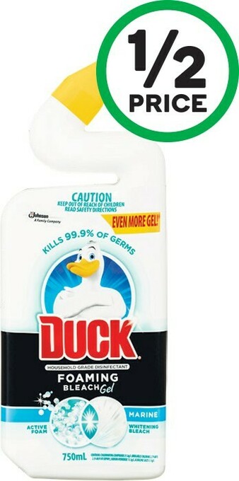 Woolworths Duck Deep Action Toilet Gel 750ml offer