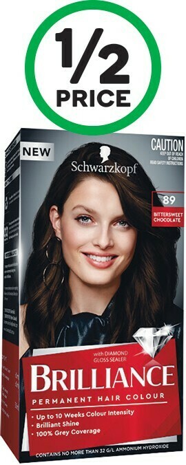 Woolworths Schwarzkopf Brilliance Hair Colour offer