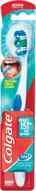 Woolworths Colgate 360 Degree Whole Mouth Clean Toothbrush Pk 1 offer